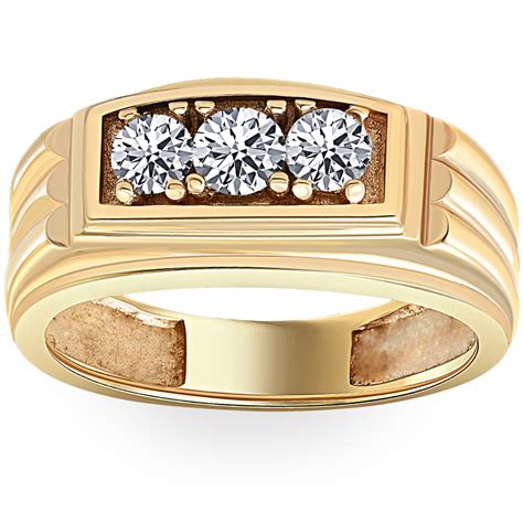 mens rings perth|men's gold ring with stone.